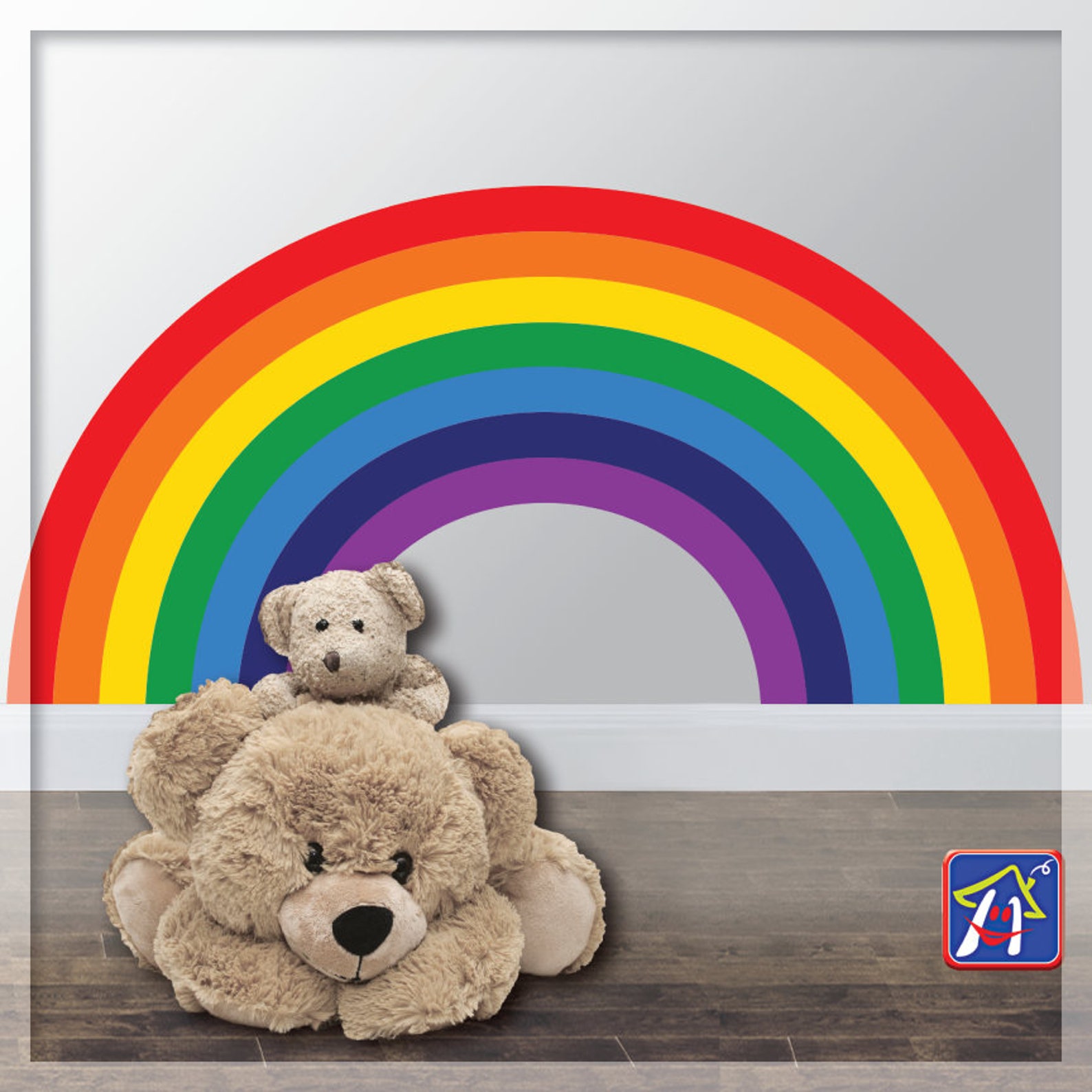 Wordwall rainbow 7. Rainbow Kids Wall. Приглашение стикер радужные.