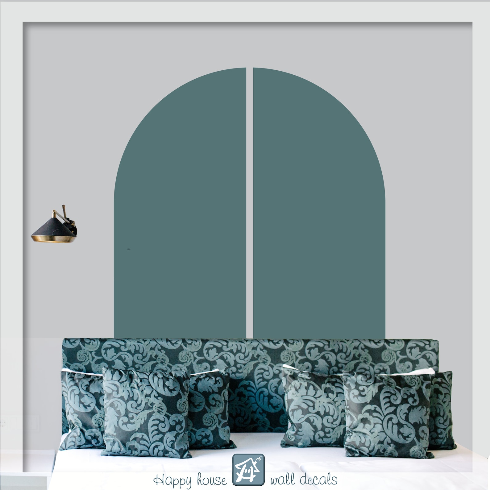Arch Wall Decal Extra Large Arch Wall Sticker Vintage Etsy UK