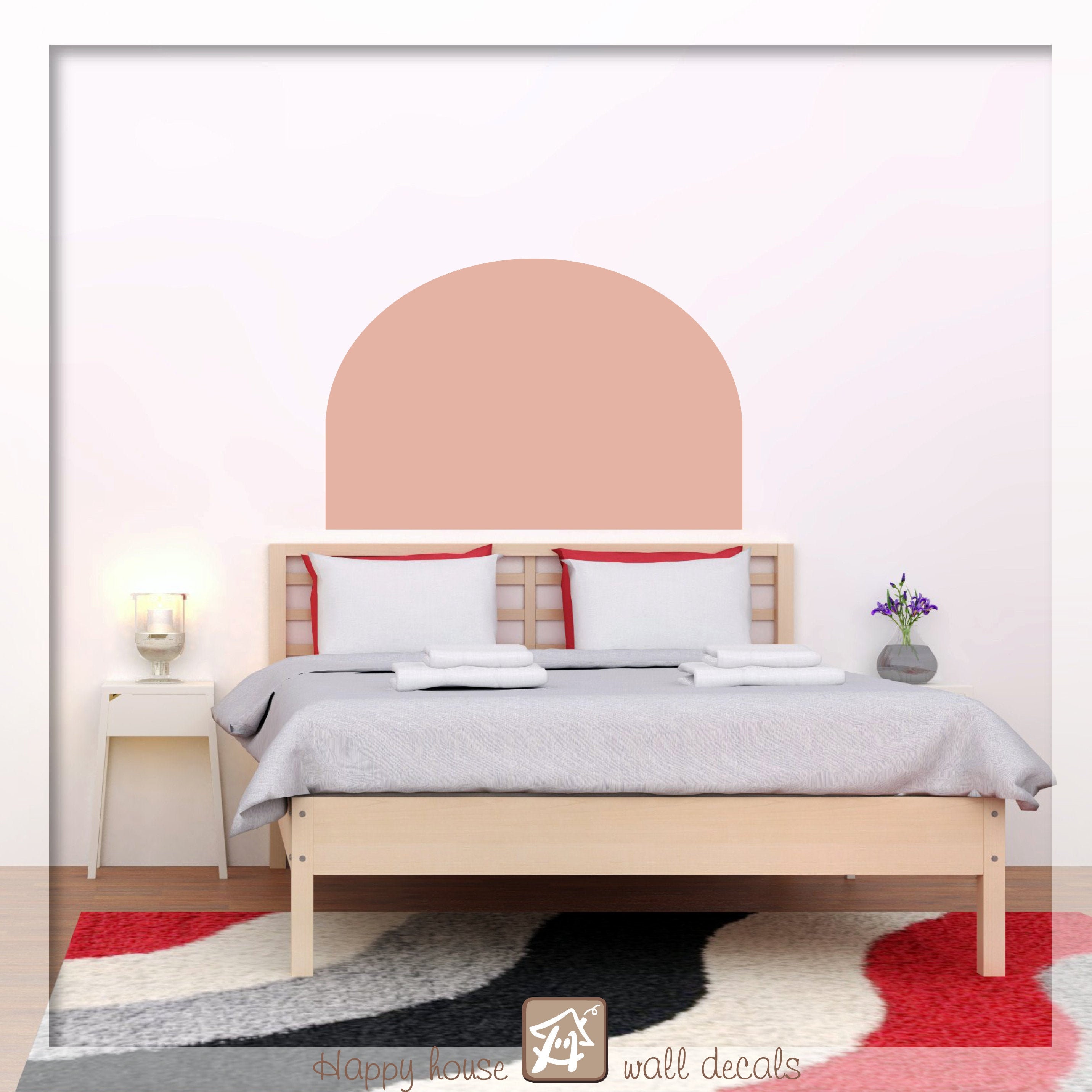 Boho Arch Wall Decal Arch Wall Sticker Modern Geometric Etsy UK