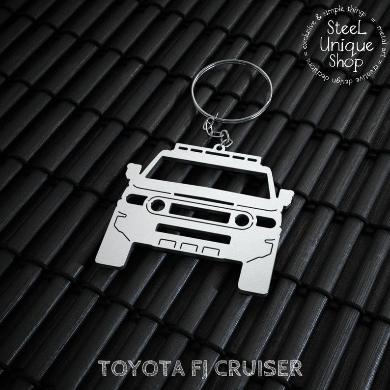 Toyota FJ Cruiser Keychain Etsy