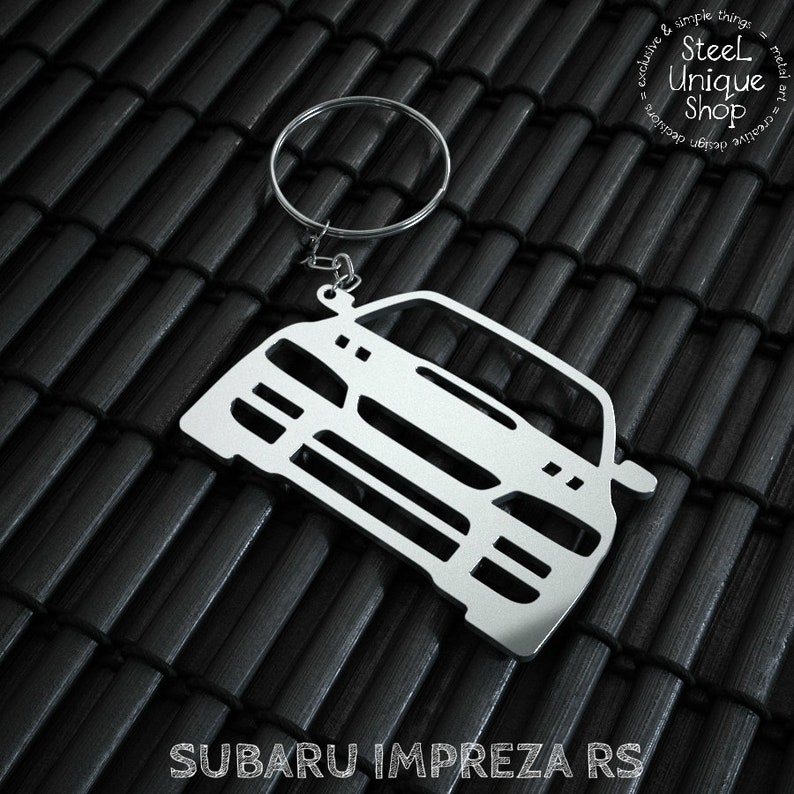 Subaru Impreza RS Keychain Etsy