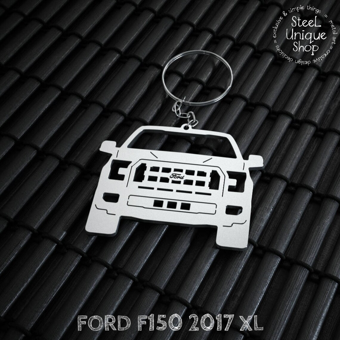 Ford F150 XL 2017 Keychain Etsy