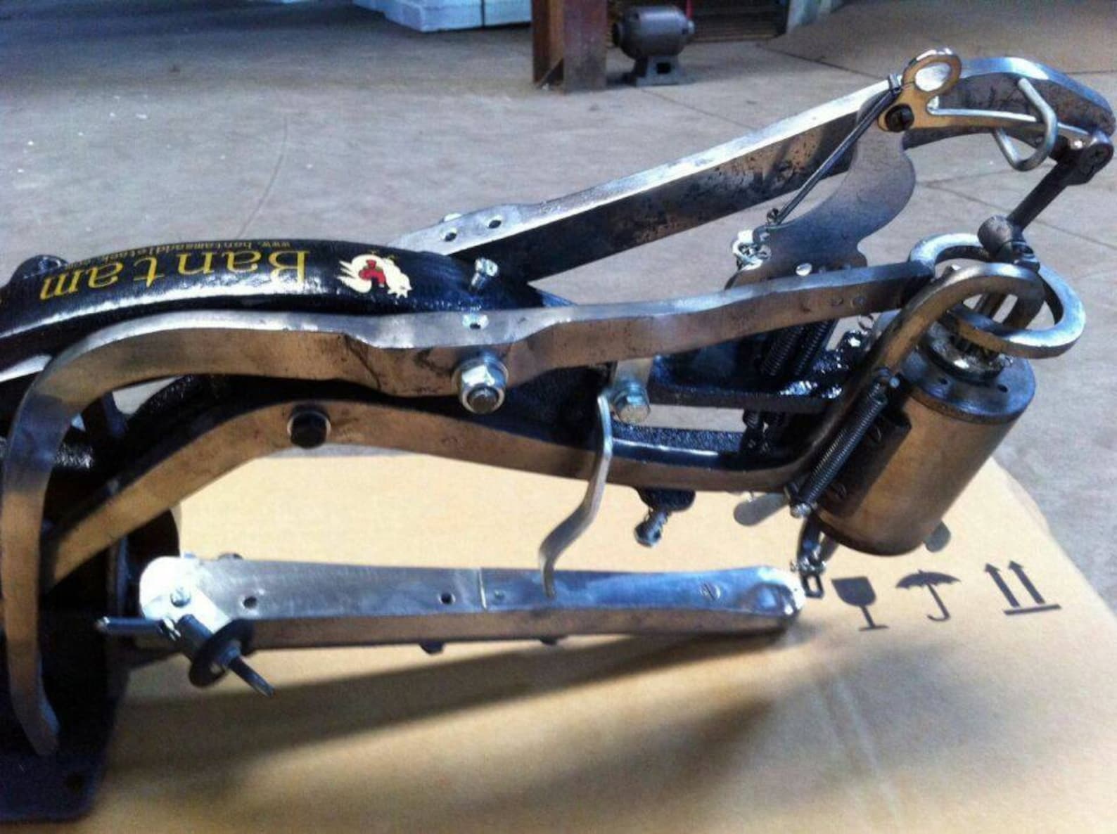 Hand Crank Industrial Patcher Sewing Machine Kit Etsy