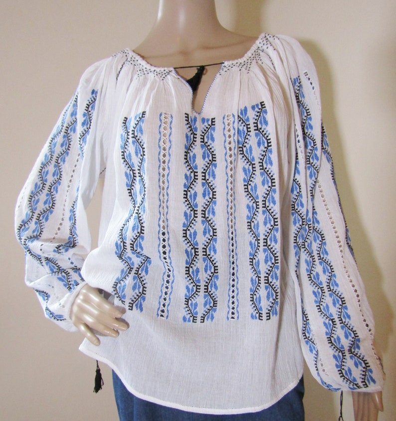 marion ravenwood peasant blouse