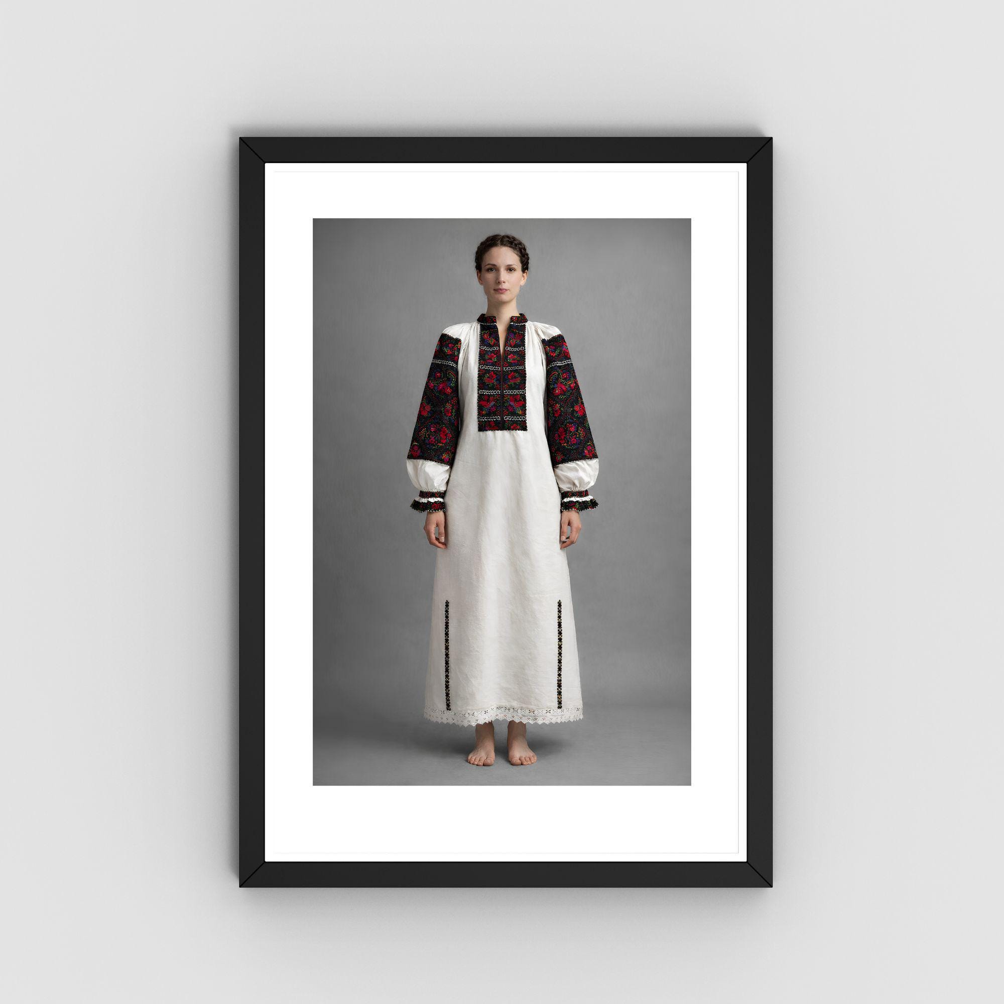 Vintage Romanian Transylvania Folk Costume - Etsy