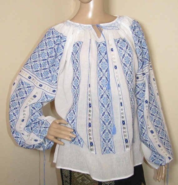 marion ravenwood peasant blouse