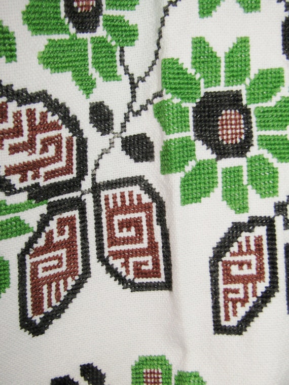 Romanian peasant handmade dress, ethnic Romanian … - image 2