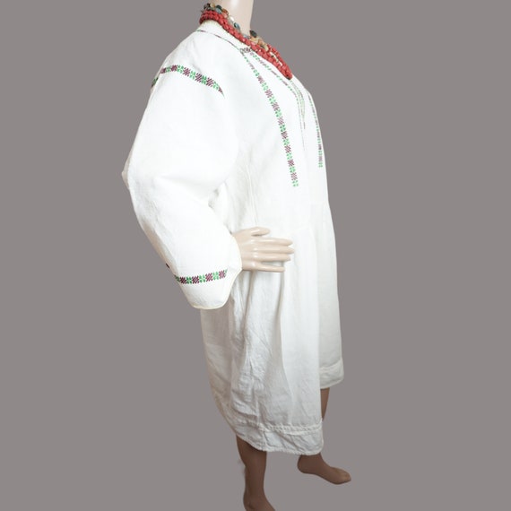 Vintage Romanian peasant dress, handmade  Romania… - image 7