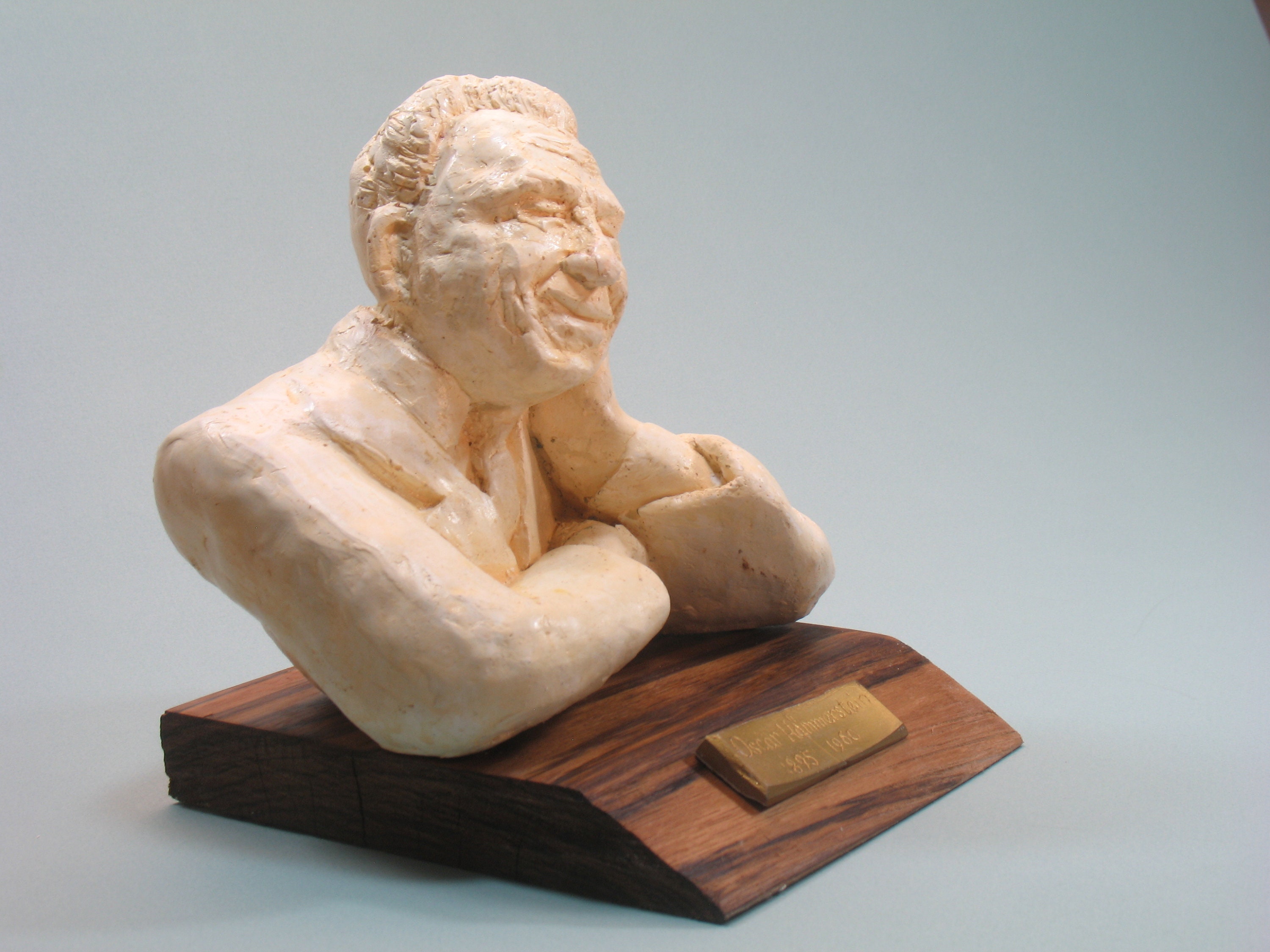Hammerstein, Oscar bust of the great lyricist ! Hydrocal & wood