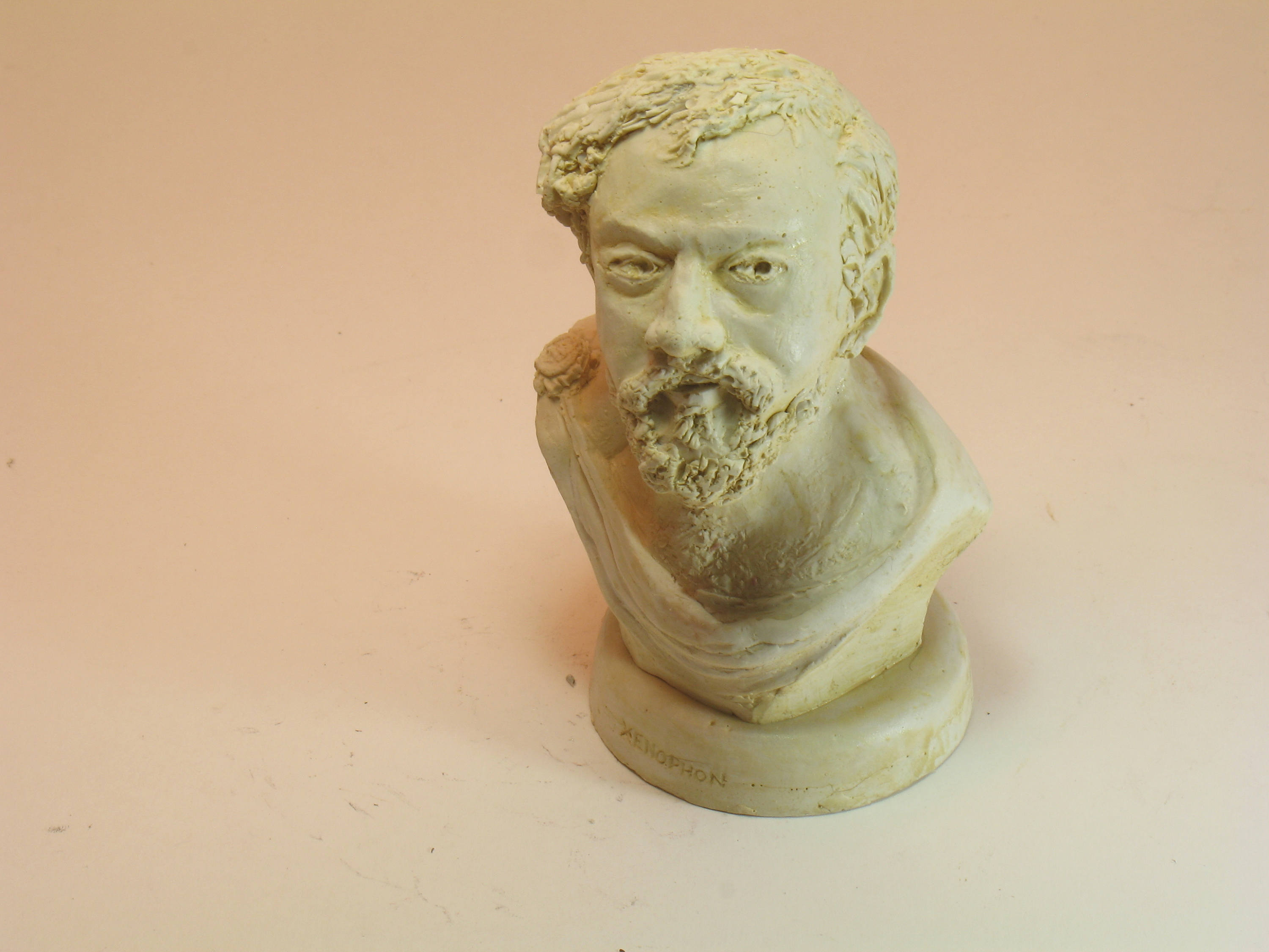XENOPHON bust writer of Oeconomia from which the science gets its name
