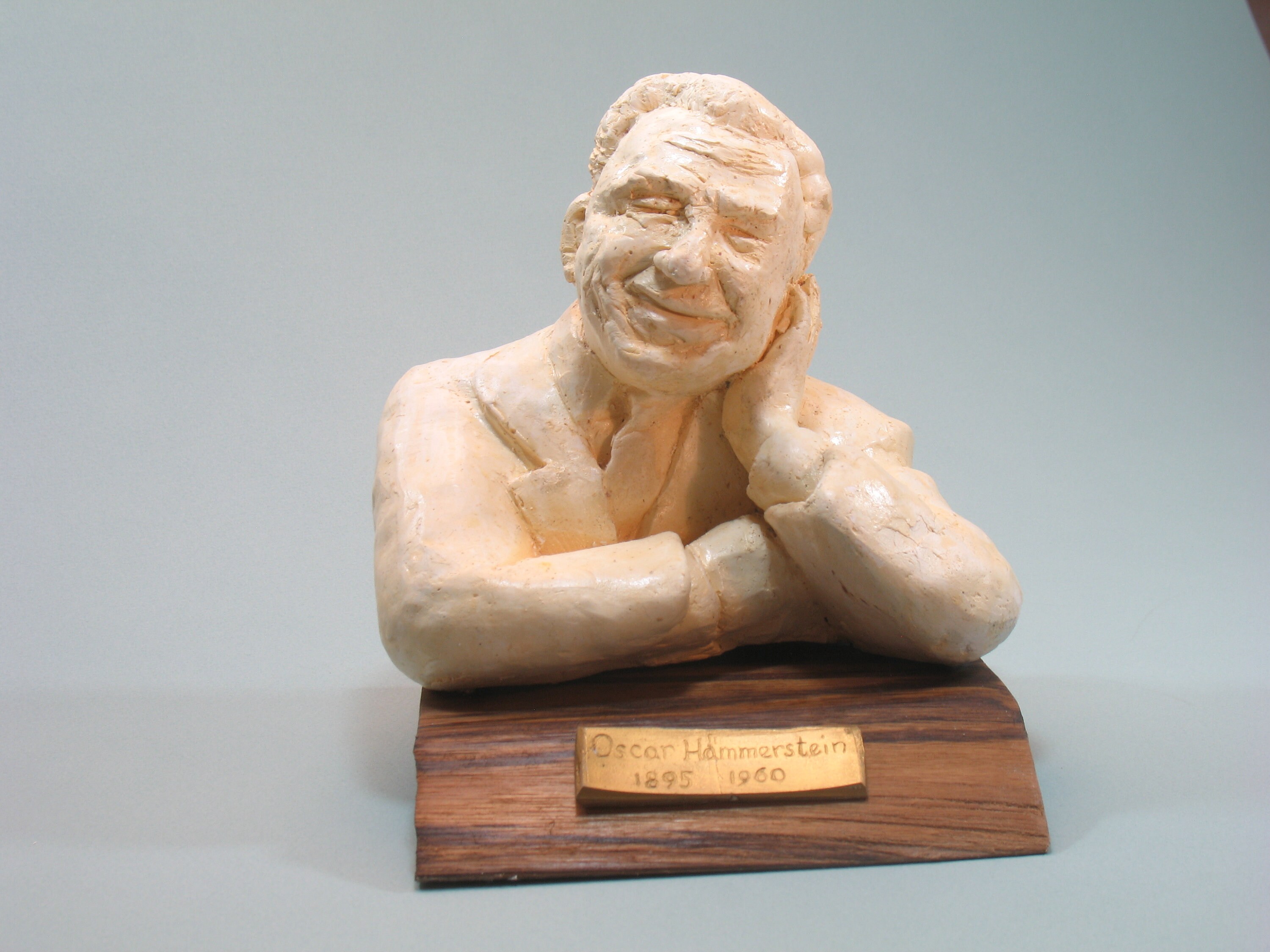 Hammerstein, Oscar bust of the great lyricist ! Hydrocal & wood