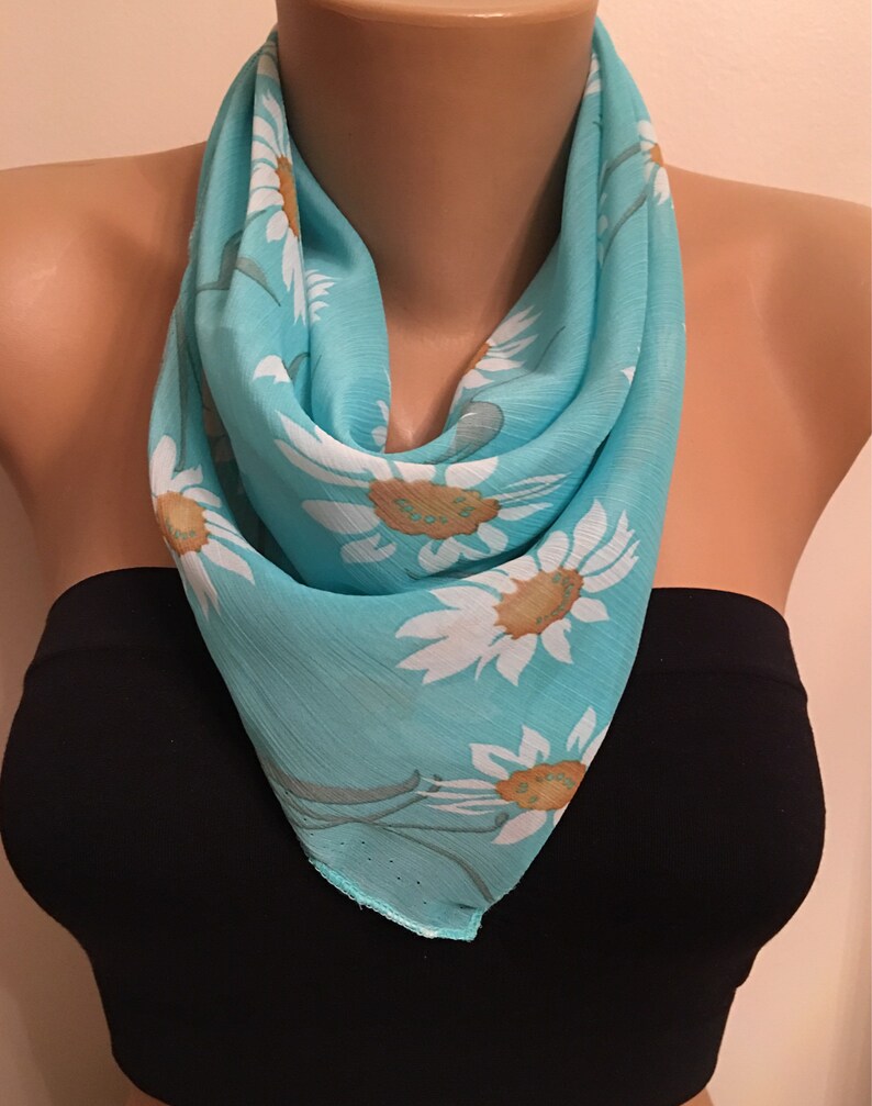 Soft Silk Square Scarf Scarves Bandanas Head Wrap Shawl Satin