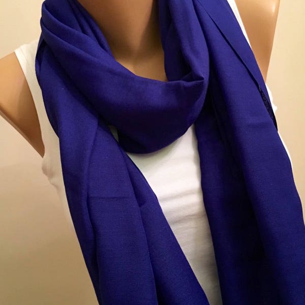 Blue Pashmina Scarves, Deep Blue Scarf, Blue scarf, Winter Scarf, Stylish Scarf, Accessory, Best Gifts for Mom Friend Girlfriend, Easter
