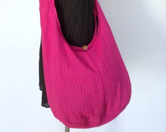 Pink Stripe Messenger Bag Vintage Design Bag Hobo Bag Overnight Bag Retro Bag Messenger Bag Shoulder Purse Crossbody Bag Gift for Her