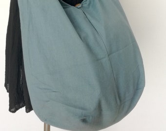 Light Gray Cotton Bag Sling Bag Messenger Bag Crossbody Bag Shoulder Bag Vintage Bag Retro Bag Hobo Bag Overnight Bag Boho Bag Market Purse