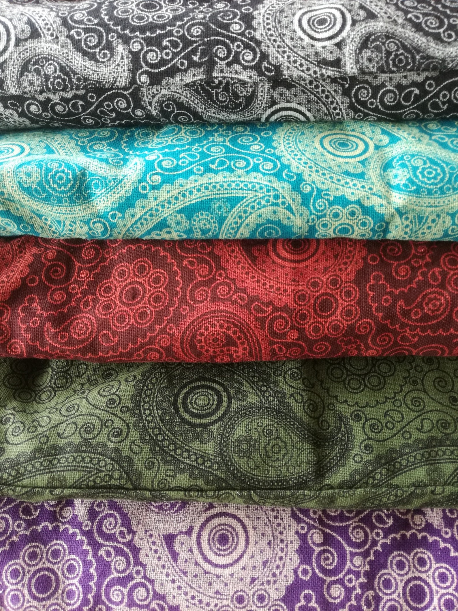 Black Paisley Cotton Bag Handbags Hippie Bag Hobo Bag Boho Bag Etsy