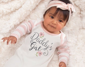 Daddys Girl Onesie Etsy