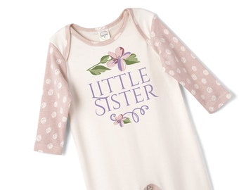 Kleine Schwester Nach Hause Kommen Outfit Neugeborene Etsy