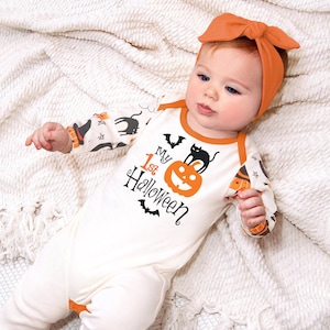 Baby Girl Halloween Outfit, My 1st Halloween, Baby Halloween Costume, Halloween Gift, Tesababe, Tesa Babe