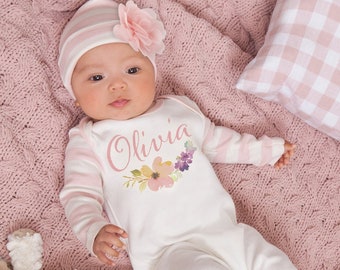 baby girl coming home outfit sets