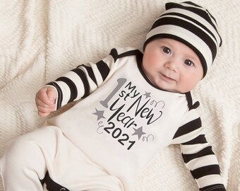 happy new year baby outfit