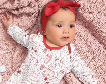baby girl outfits with matching bows