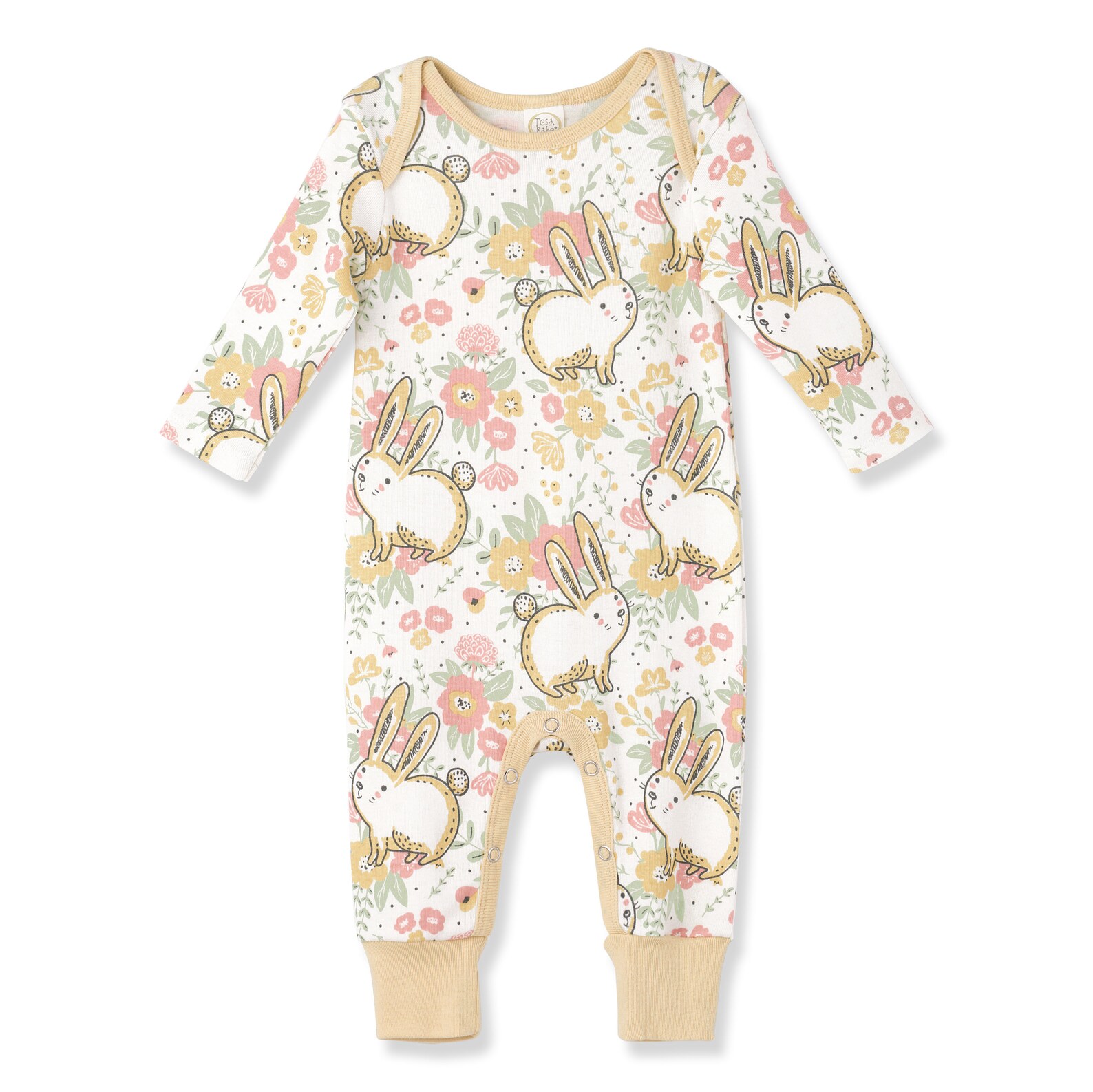 Baby Girl Easter Outfit Yellow Bunnies Romper - Etsy