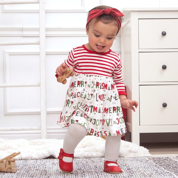 Baby girl deals christmas dress