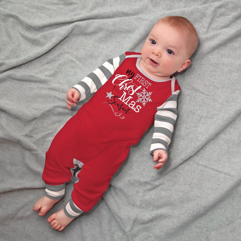 Mein erstes Weihnachten Baby Strampler Neugeborene neines Etsy