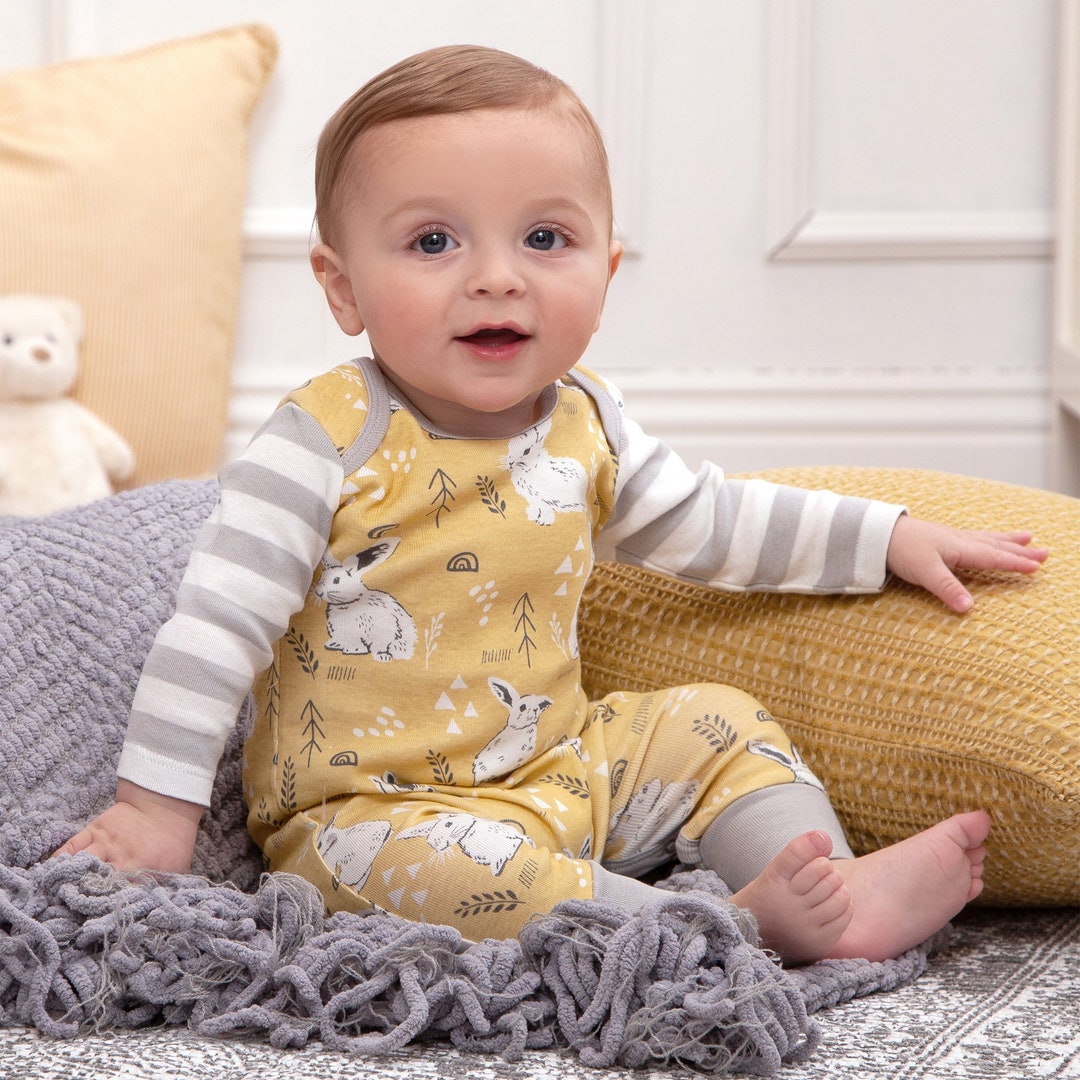 Baby Boy Easter Woodland Romper, Newborn Boy Clothes, Tesa Babe Etsy