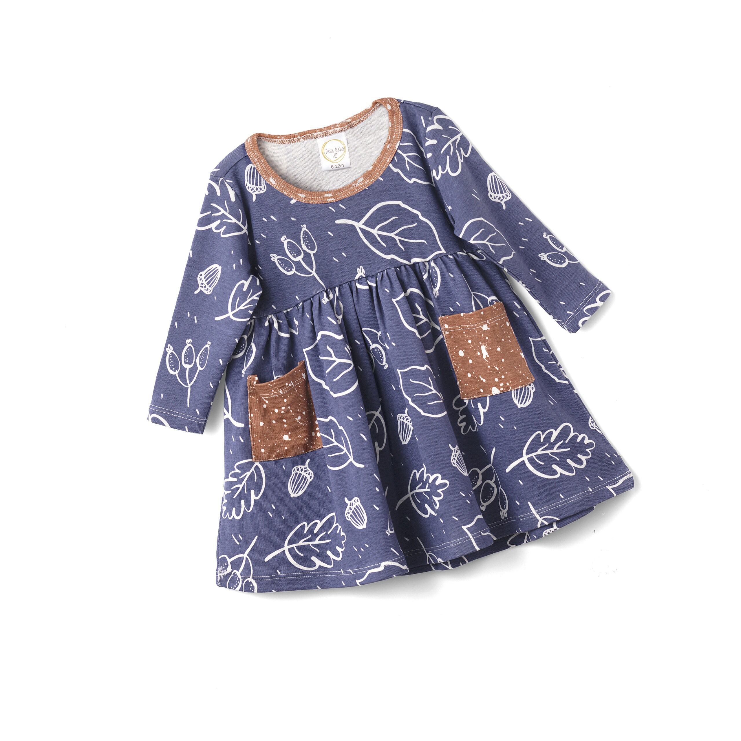Baby Girl Dress Newborn Baby Flower Girl Dress Baby Girl Blue