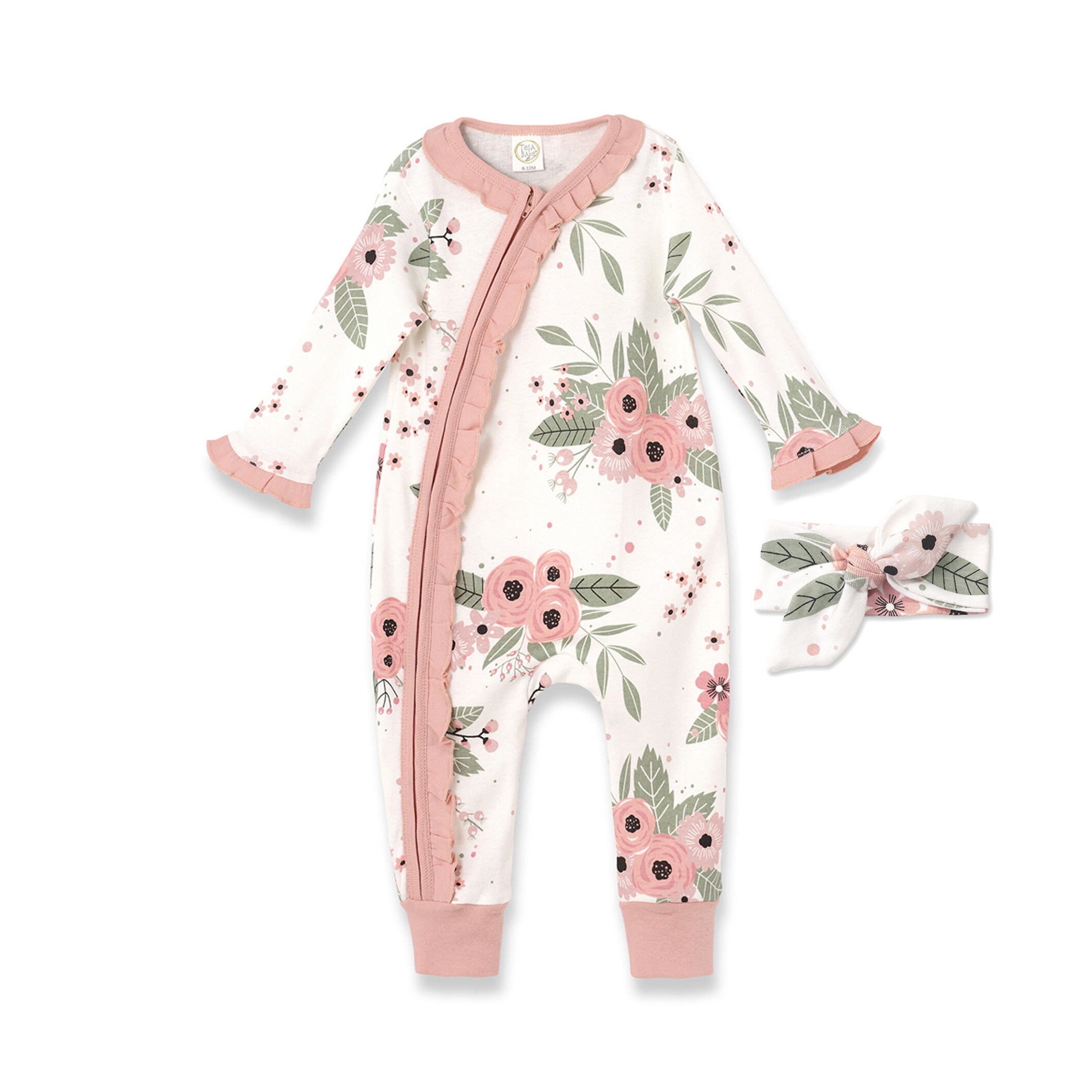 Floral Romper for Newborn Girls - Adorable Baby Girl Clothes