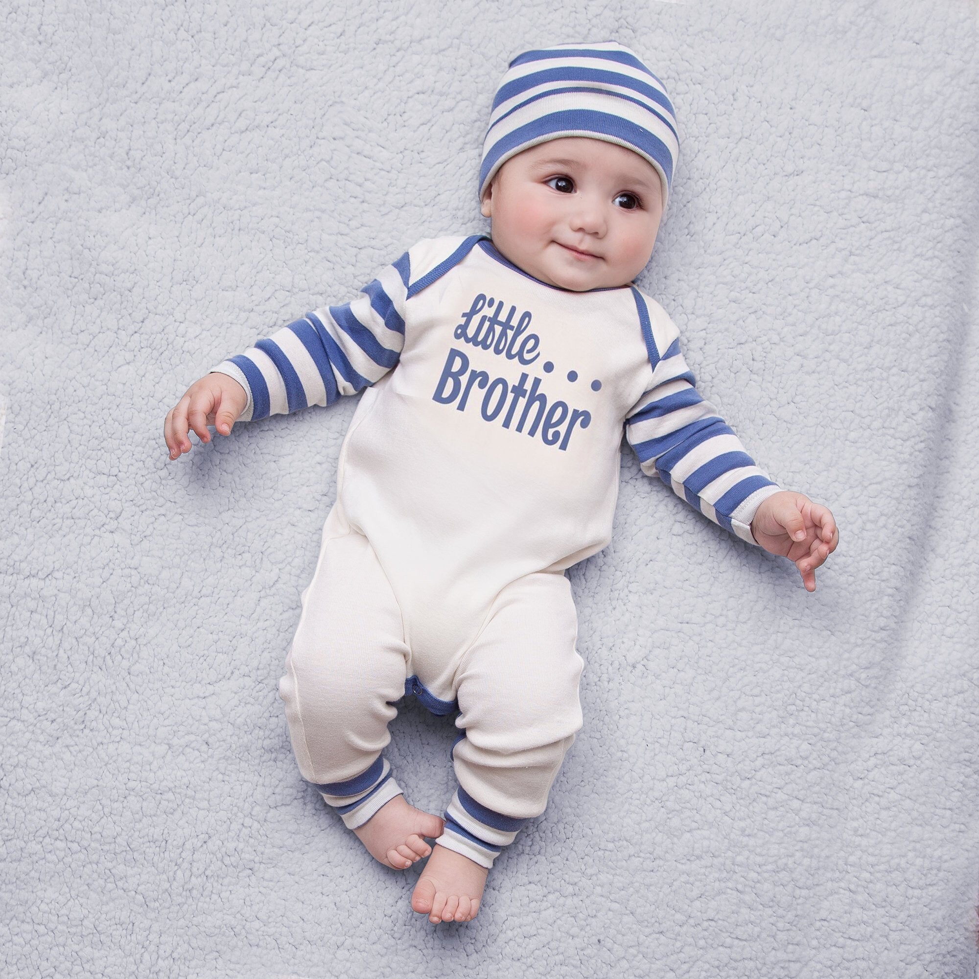 little brother baby outfit