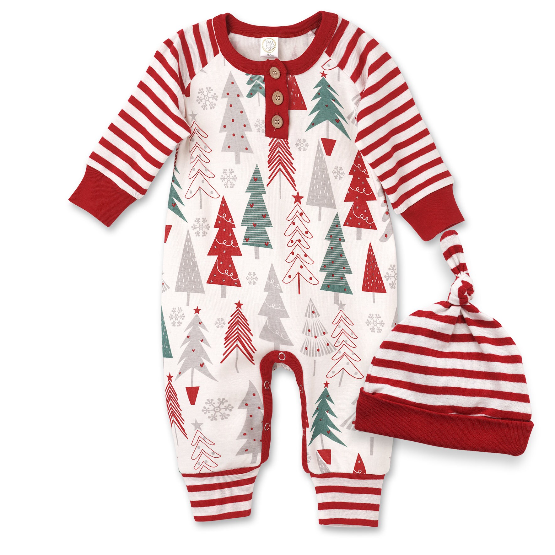 FeMereina Newborn Baby Girls Boys Christmas Outfit Long Sleeve Knit Deer Romper Jumpsuit Pajamas Xmas Clothes My 1st Christmas 