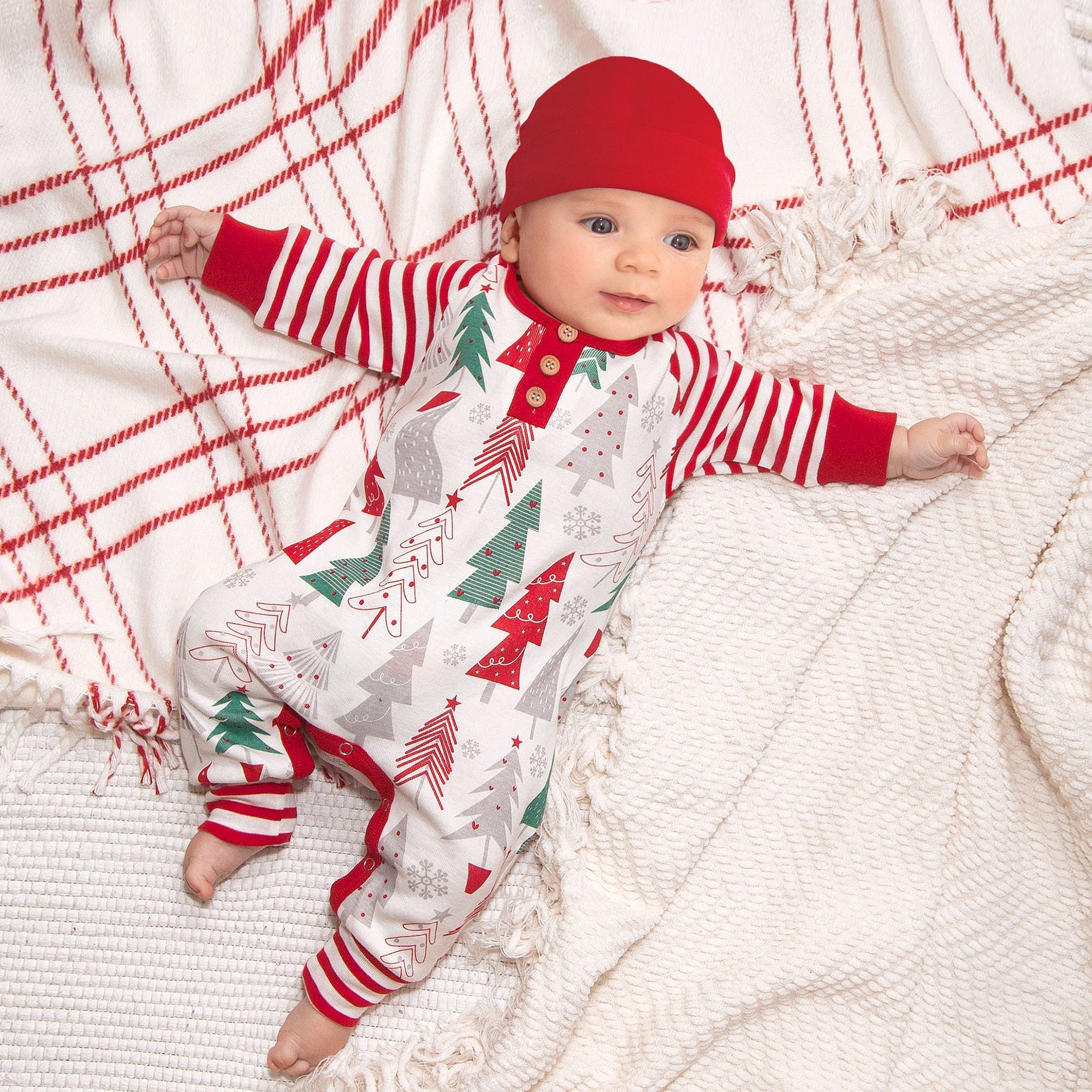 Newborn baby boy christmas outfits hotsell