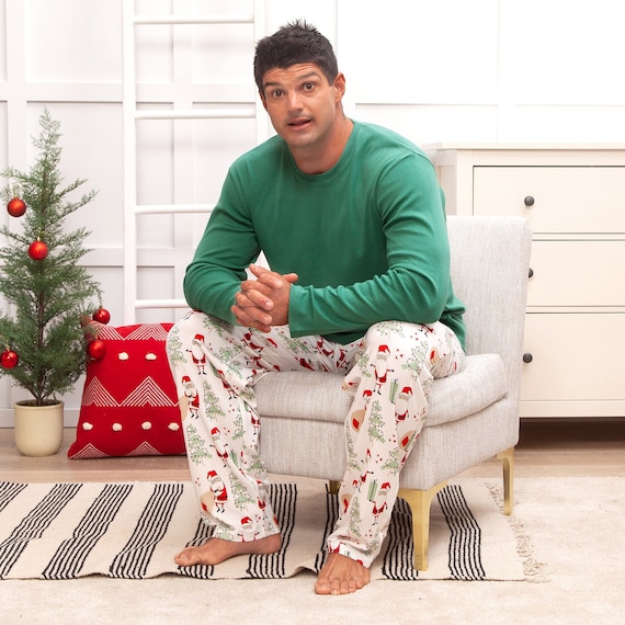 Mens christmas pj pants discount