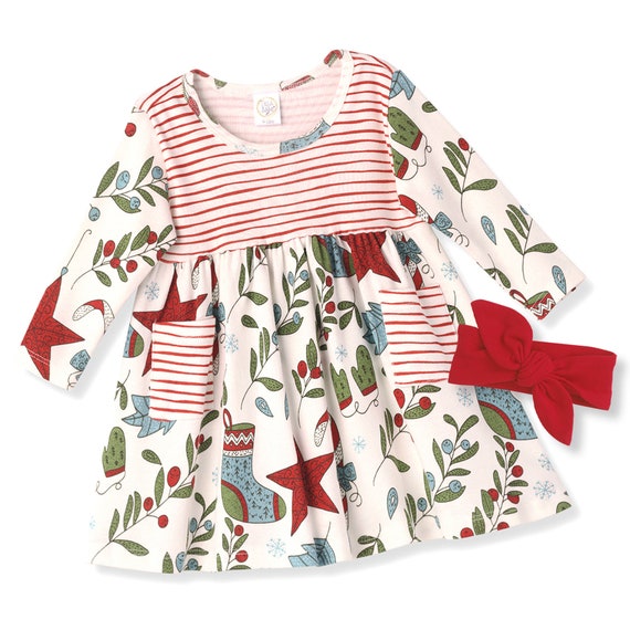 18 month girl christmas dresses