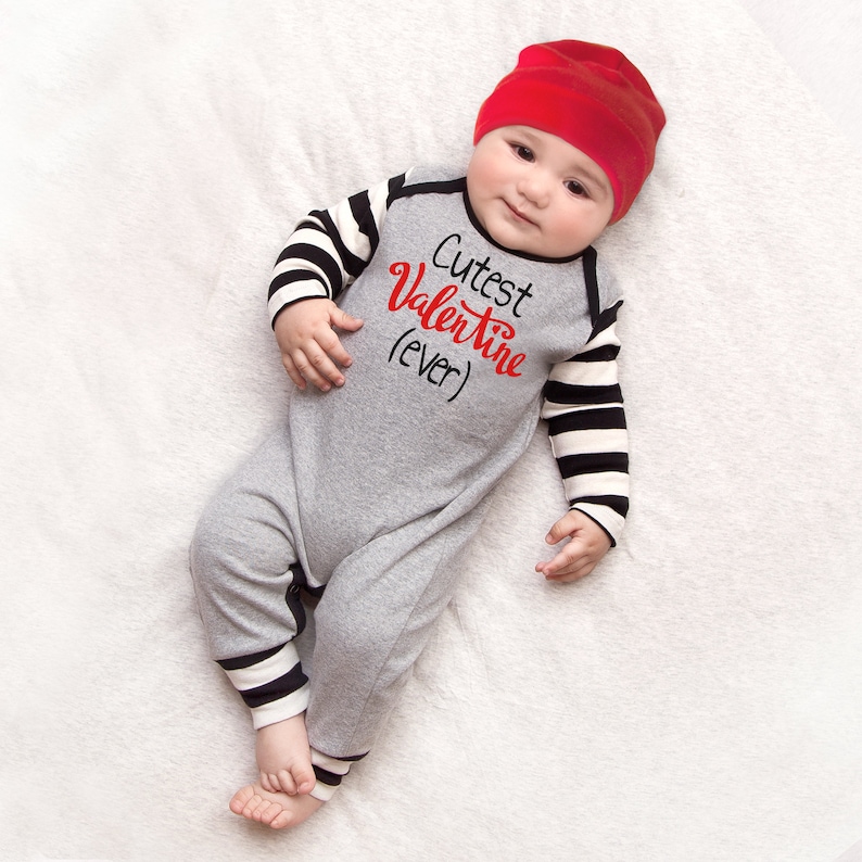 Baby Boy Valentines Outfit Newborn Valentines Outfit Boy Etsy