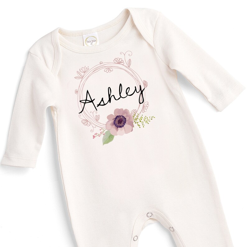 Personalized Newborn Girl Coming Home Outfit Newborn Girl Etsy