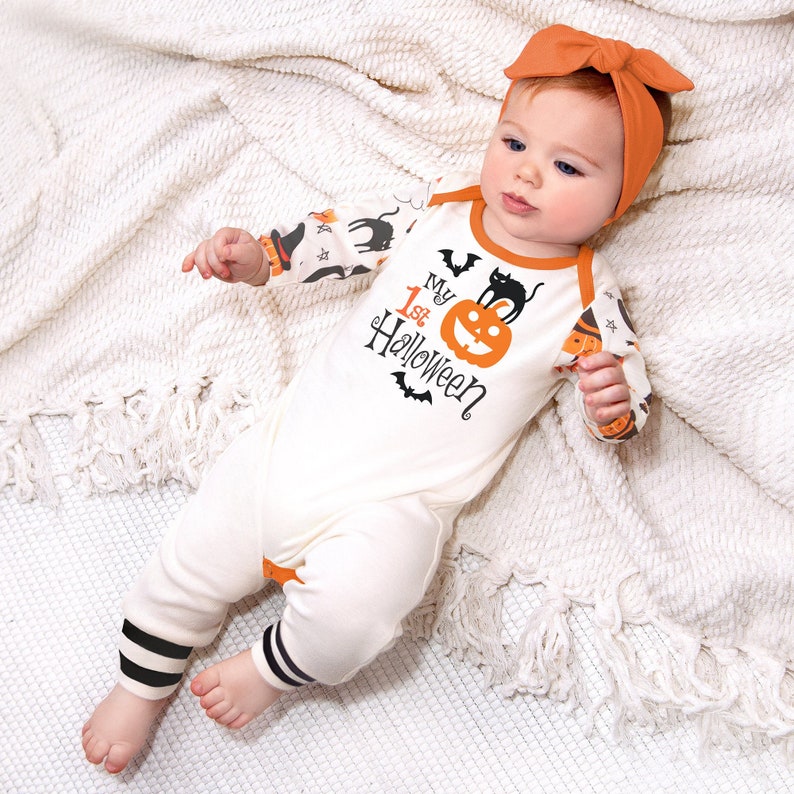 Baby Girl Halloween Outfit, My 1st Halloween, Baby Halloween Costume, Halloween Gift, Tesababe, Tesa Babe