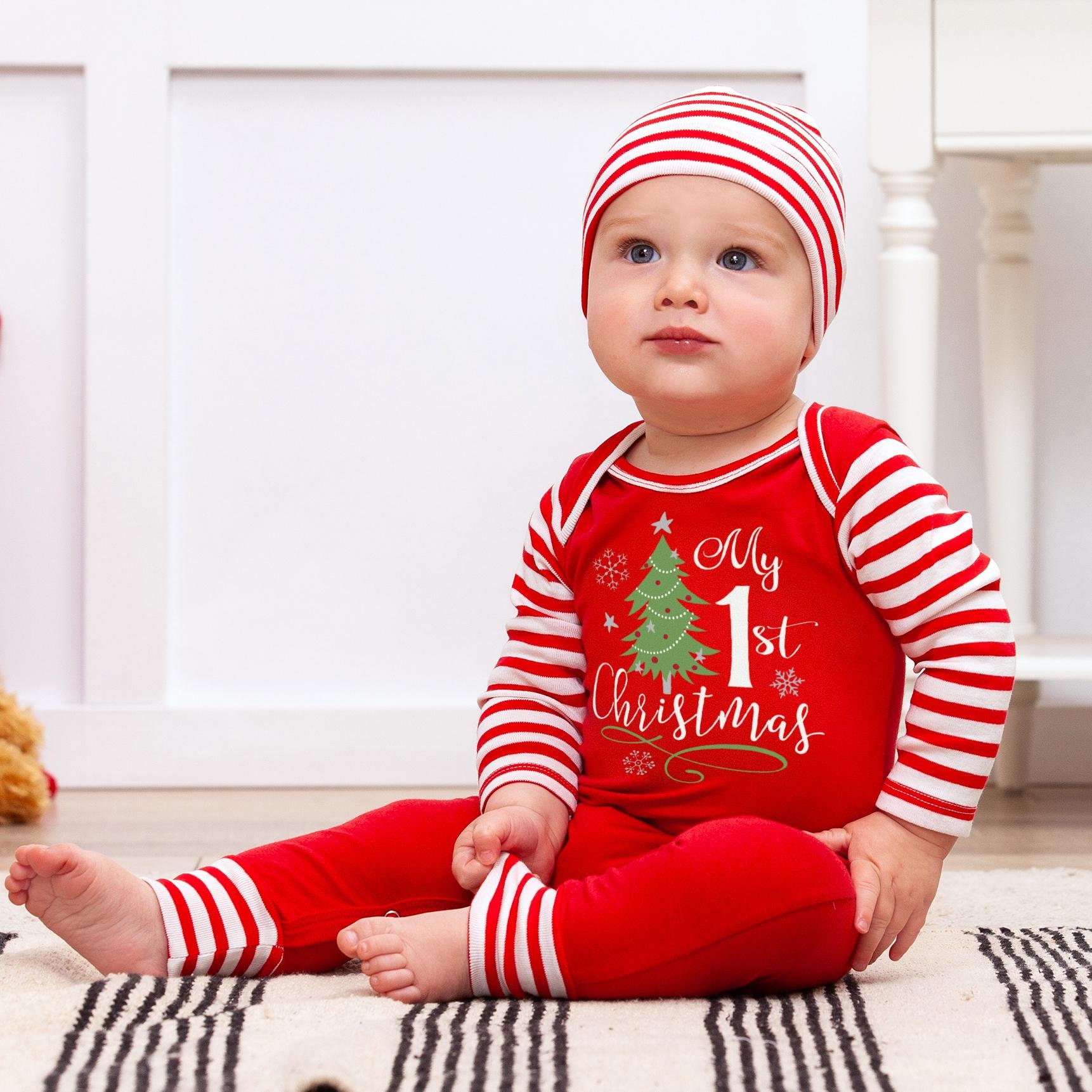 Baby Boy Christmas Pajamas Etsy Canada