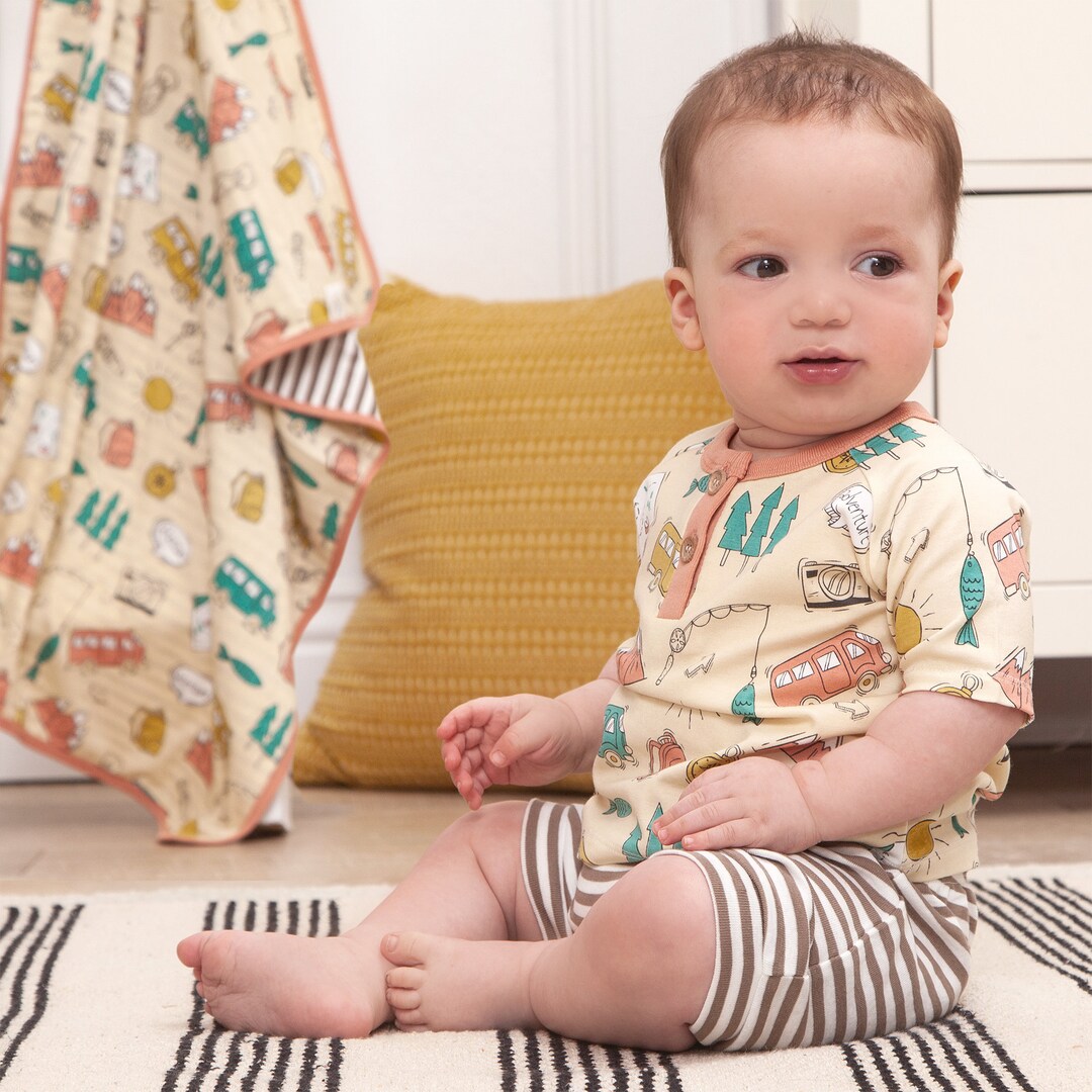 Baby Boy Outfit Big Adventure Bamboo Cotton Ultra Soft Etsy