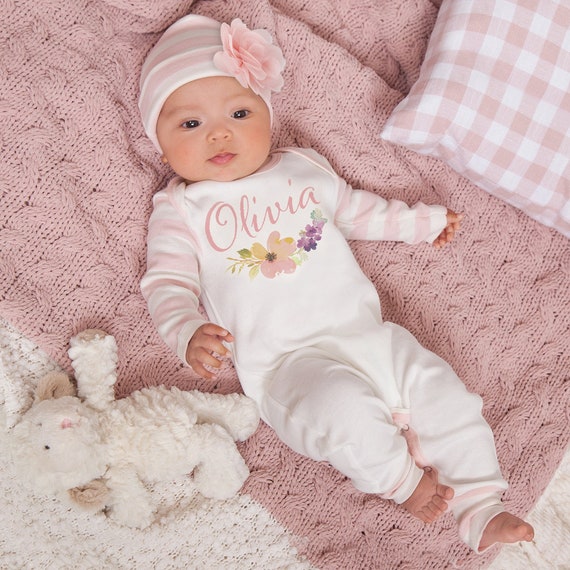 baby girl welcome home outfit