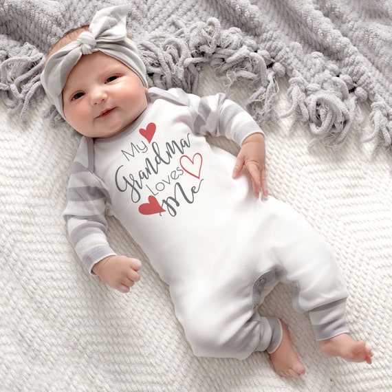 Baby boy sale grandma outfit