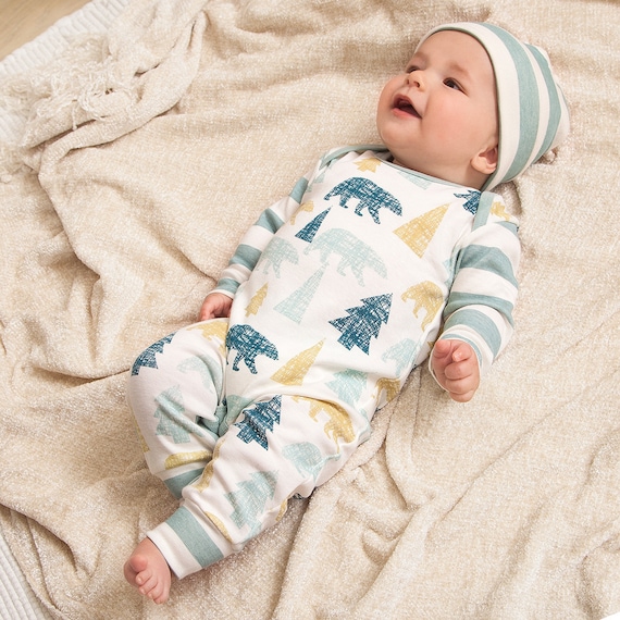 baby boy short romper