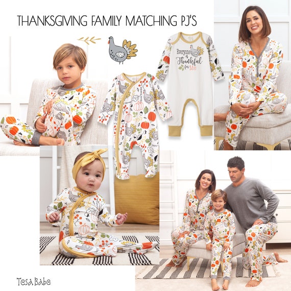 Thanksgiving pajamas for adults sale