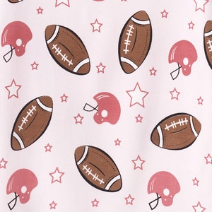 Women's Pajama's Bamboo Cotton Game Day American Football Loungewear Mommy & Me image 5