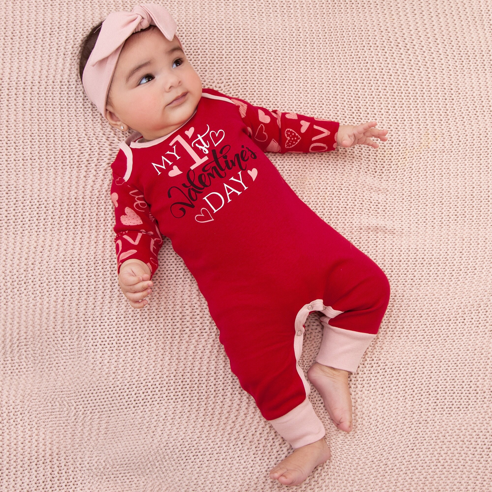 Baby girl clothes valentine's best sale day