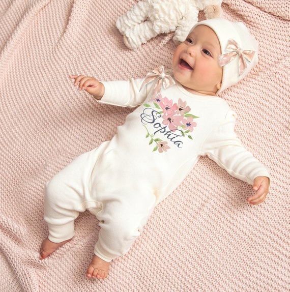 personalized baby girl outfit