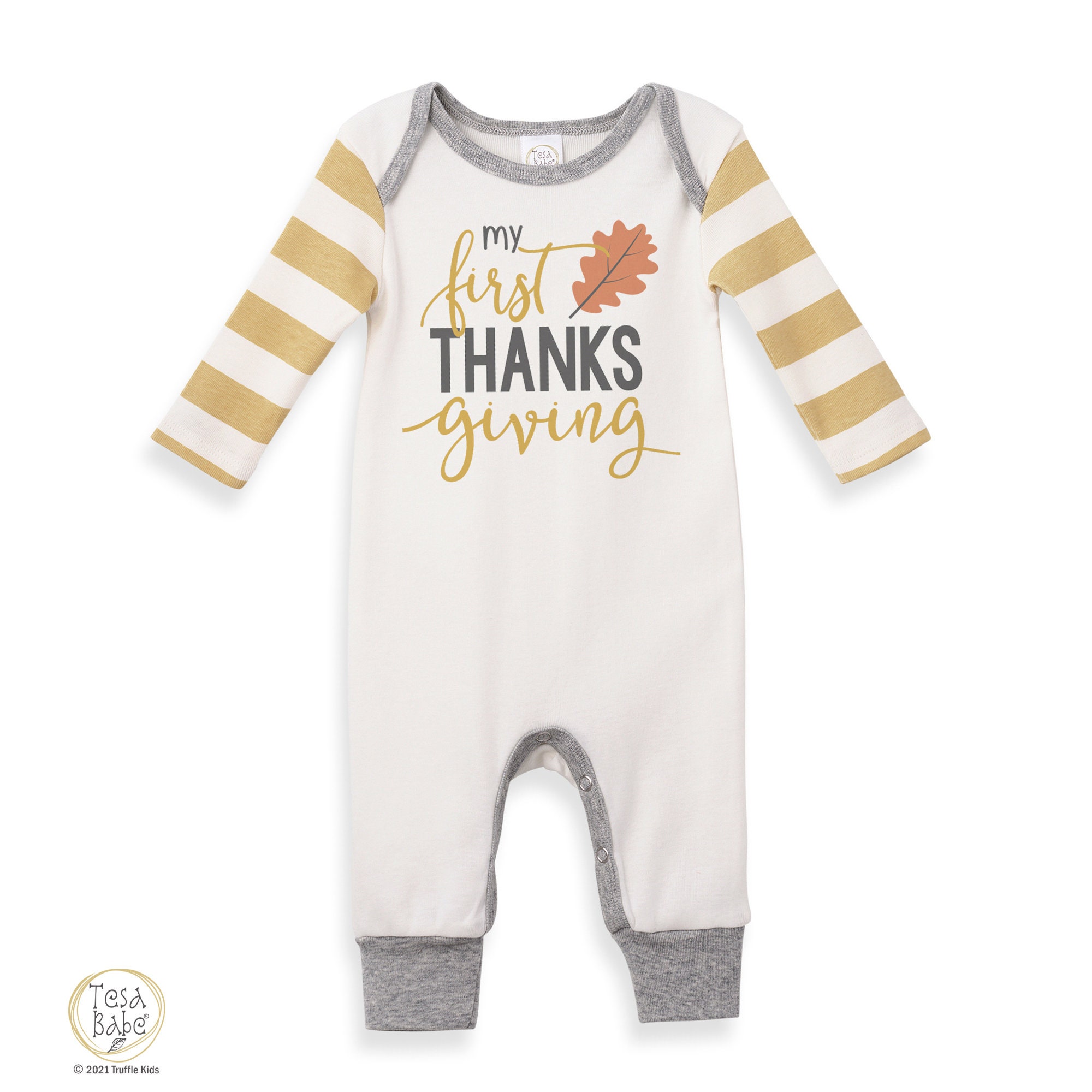 Baby Boy Thanksgiving Romper My 1st Thanksgiving Outfit Etsy